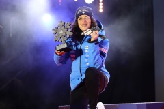 SAALBACH, AUSTRIA, 06.FEB.25 - ALPINE SKIING - SUPER G, LADIES, MEDAL PLAZA, SIEGEREHRUNG. - FIS ALPINE WORLD SKI CHAMPIONSHIPS SAALBACH 2025
IMAGE  SHOWS : Federica Brignone (ITA),
PHOTO: SMP/WINTER