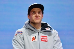 SAALBACH, AUSTRIA, 14.FEB.25 - ALPINE SKIING - RTL, MEN, MEDAL PLAZA, SIEGEREHRUNG. - FIS ALPINE WORLD SKI CHAMPIONSHIPS SAALBACH 2025
IMAGE  SHOWS : Raphael Haaser (AUT)
PHOTO: SMP/WINTER