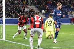 SPORT, 15.10.2026, FUSSBALL, UEFA EUROPA LEAGUE, FC RED BULL SALZBURG VS AC MILAN,IMAGE SHOWS:  Torjubel zum 3 : 0 durch Alphadjo Cisse (AC MILAN),PHOTO: SMP/WINTER